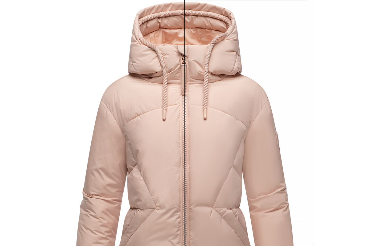 Clothing Retouching Example